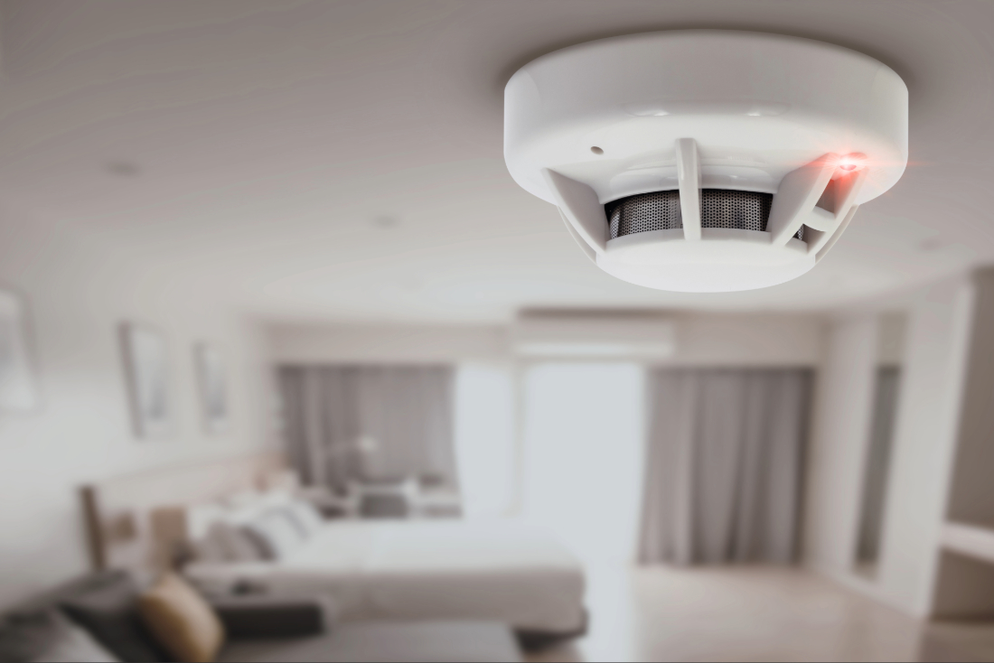 Smarter Rauchwarnmelder vernetzt
